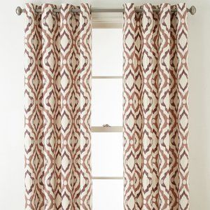 JCPenney Verona Twill Truman Grommet (2) Curtains